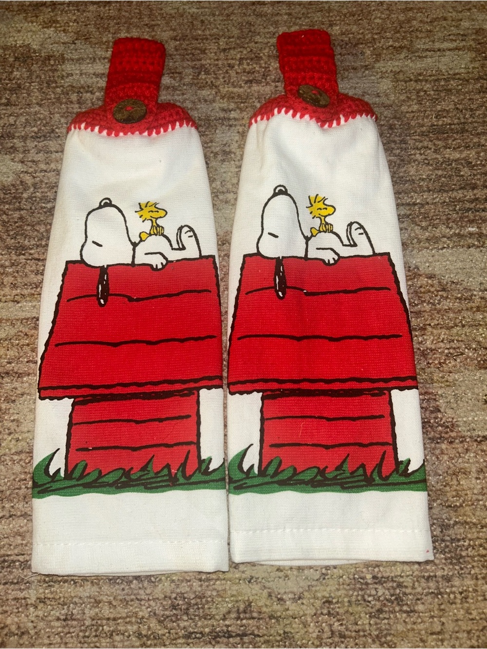 Peanuts Snoopy Hanging Towel Set